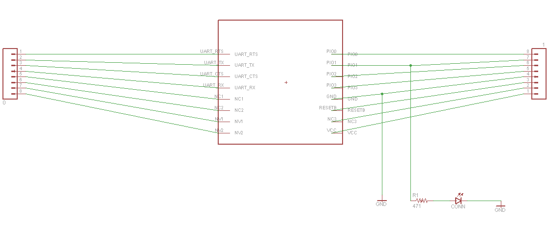 HM-11 Eagle Schematic